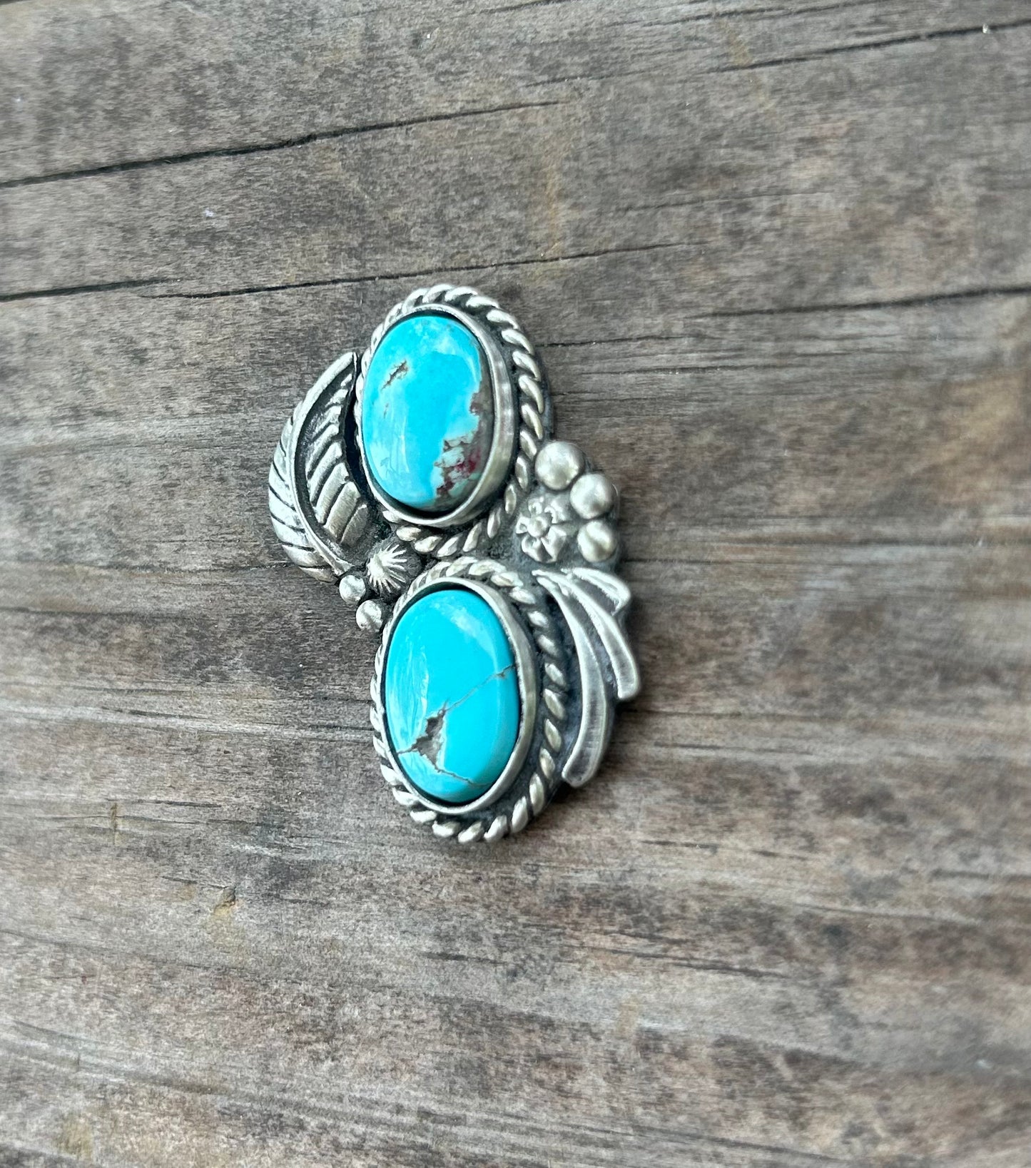 Royston Turquoise Ring.  You Pick Size. Unfinished.