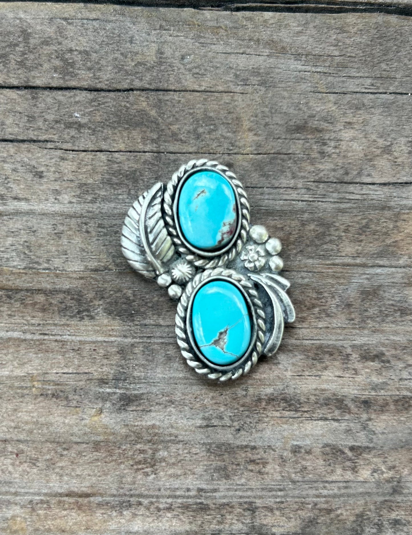 Royston Turquoise Ring.  You Pick Size. Unfinished.