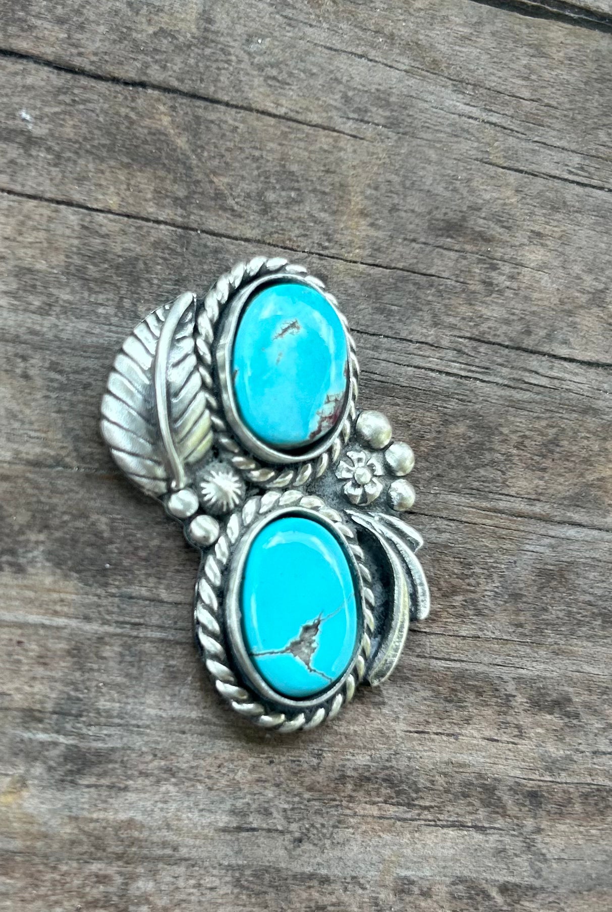 Royston Turquoise Ring.  You Pick Size. Unfinished.