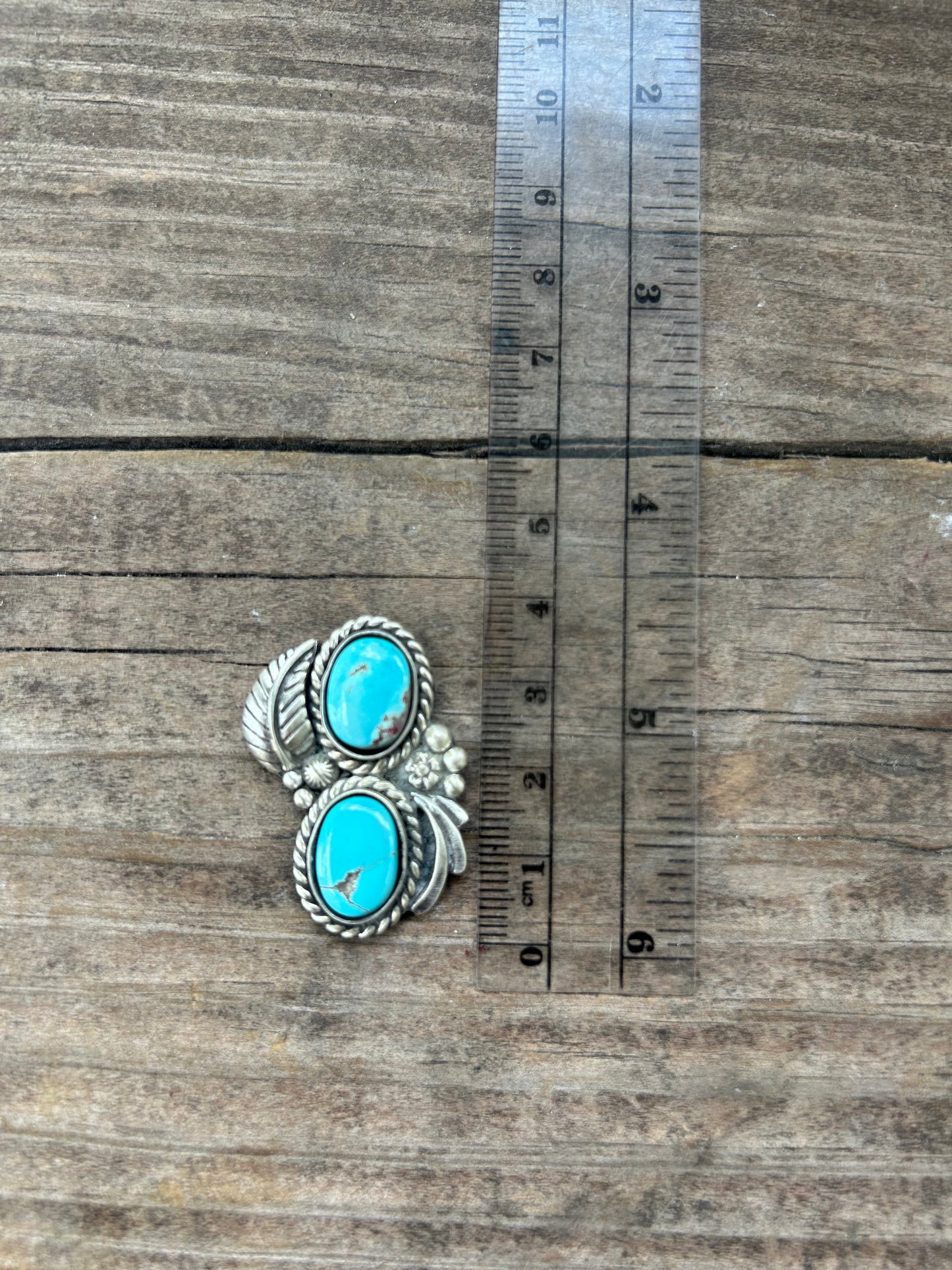 Royston Turquoise Ring.  You Pick Size. Unfinished.