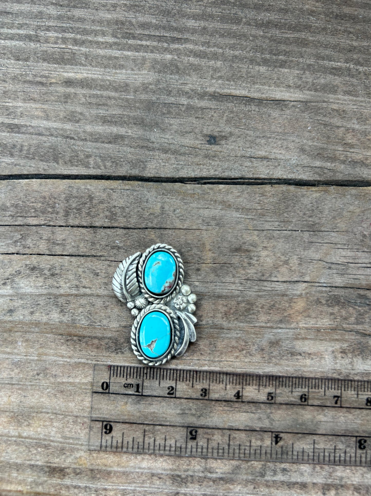 Royston Turquoise Ring.  You Pick Size. Unfinished.